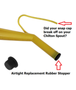 2pack SPOUT PLUGS for your Yellow Chilton Sears Craftsman Gas Spout Not ... - $89.07 MXN