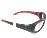 Bolle COVERAGE Athletisch Goggles Eyeglasses Frames Schwarz Rot Wrap Sport - $37.03