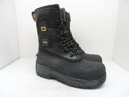 DAKOTA Mens Traction On Demand Comp Toe Comp Plate Winter Boots 8912 Black 11M - £62.41 GBP