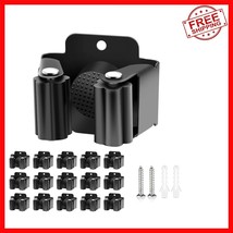 Sturdy Adjustable Broom Holder with Rubber Rollers - Optimal Tool Organi... - $594.57 MXN