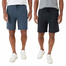Eddie Bauer Lounge Shorts, 2-pack Blue/Black Men&#39;s Sz XL NWT - $18.01