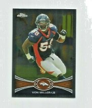 Von Miller (Denver Broncos) 2012 Topps Chrome Card #22 - £3.90 GBP