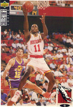 M) 1994-95 Upper Deck Basketball Trading Card - Vernon Maxwell #211 - £1.47 GBP