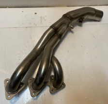 3-Branch Exhaust Header 25" L  52mm Bore 39mm Branch Bore 14mm Thread - $93.99