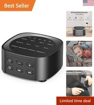 Advanced Sleep Aid Sound Machine with 36 Volume Levels and Memory Function - $45.12