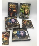 World of Warcraft With Expansions Windows/Mac DVD 2004 Cataclysm Burning... - £27.77 GBP