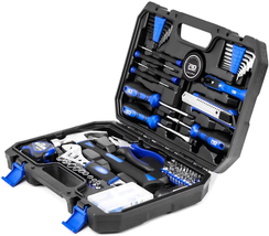 120-Piece Home Repair Tool Set,  General Household Hand Tool Kit with To... - $61.61