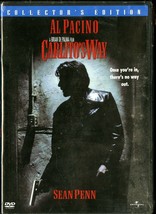 Carlito&#39;s Way Dvd Penelope Ann Miller Universal Video Collector&#39;s Edition New - £7.95 GBP