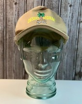 Vintage Operation Desert Storm Brown Camouflage Snapback Hat Baseball Cap - $14.36