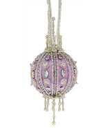 The Cracker Box  Inc Christmas Ornament Kit Edelweiss on Lavender - $57.29 CAD