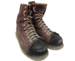 DAKOTA Men&#39;s 8&quot; Ironworker Unlined Steel Toe Steel Plate Work Boots Copp... - $47.49