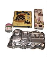 Baking Lot ( Wilton Cake Mold, Checkerboard Cake Set, Wilton Dessert Dec... - $29.30 CAD