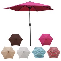 Giant 9ft Burgundy Umbrella: Patio &amp; Garden - $81.99
