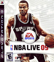 NBA Live 09 (Sony PlayStation 3, 2008) With Case &amp; Booklet  Disc is Very... - $1.83