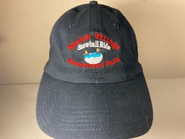 Santas Village Snowball Ride Azoosment Park Adjustable Hat - $15.99