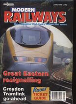 MODERN RAILWAYS - June 1996 - $7.07