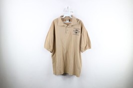 Vtg 90s Mens XL Distressed Spell Out The Ohio State University Polo Shirt USA - £23.75 GBP