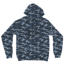 There is a 99% Chance I Don&#39;t Care Text Camouflage Adult Hoodie - £44.75 GBP