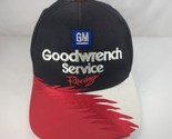 Vintage Dale Earnhardt GM Goodwrench Service Racing Snapback Hat Cap Chase - £20.53 GBP