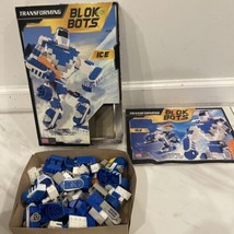 Transforming Blok Bots &quot;ICE&quot; 165 Pieces (065541093331) Mega Bloks 9333 - $69.78