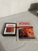 Raiders Of The Lost Ark Atari 2600 Authentic Game Cartridge + Manual. Vintage - £11.50 GBP