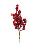 Berries Decorative Christmas Clip, Red, 6&quot;,  - $13.60