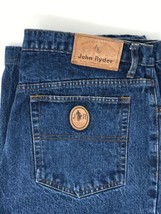 RARE Jeans John Ryder Cowboy Montana Straight Denim Blue Men 36x26 Bootc... - £77.63 GBP