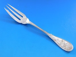 Japanese by Tiffany and Co Sterling Silver Pastry Fork 3-Tine 6 1/4&quot; Hei... - £386.97 GBP