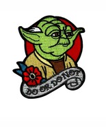 YODA DO OR DO NOT IRON ON PATCH 3.75&quot; Embroidered Applique Star Wars Tattoo - €3,81 EUR