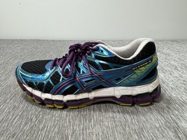 Asics Shoes Gel Kayano 20 Womens 6.5 Running Purple Black T3N7N y2k  Casual - $26.72
