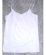 Girls White Tank Top  - $77.00 MXN