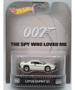 Hot Wheels Retro Entertainment BOND 007 The Spy Who Loved Me  LOTUS ESPR... - £9.56 GBP