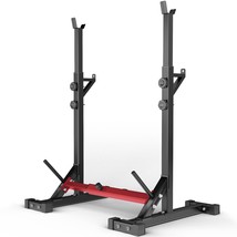 Squat Rack Stand Adjustable Bench Press Rack Barbell Rack Stand Multi-Fu... - £136.07 GBP