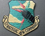 USA AIR FORCE STRATEGIC AIR COMMAND SHIELD SUBDUED EMBLEM PATCH 3 INCHES - $5.64