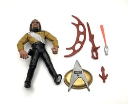 1992 Playmates Star Trek The Next Generation Lieutenant Worf  Action Fig... - $9.95