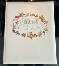 Vtg 1976 Hallmark Childhood Memories Adoption Child/Baby Keepsake Book/Album - £7.66 GBP