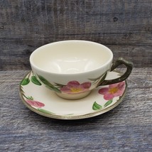 Vintage Franciscan Ware Desert Rose Tea Cup And 5 3/4&quot; Saucer England - £15.22 GBP