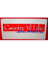 Vintage JOHN ANDERSON 1994 Country Till I Die Album Promo VANITY LICENSE... - $49.49