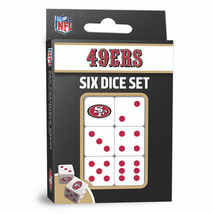 6 Piece Dice Set You Pick the Team  - £8.78 GBP