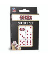 6 Piece Dice Set You Pick the Team  - $15.03 CAD