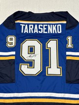 Vladimir Tarasenko Signed St. Louis Blues Hockey Jersey COA - £159.04 GBP