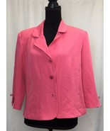 WOMANS &quot;SCARLETT &quot; BLAZER HOT PINK SIZE 11/12 - $343.26 MXN