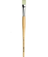 Da Vinci Olil Acrylic Paint Brush White Synthetic Long Handle Handmade S... - £23.36 GBP