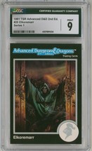 CGC 9 Silver 1991 AD&amp;D TSR Card #20 ~ Jeff Easley Dungeon Masters Screen Art - £20.89 GBP