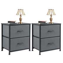 FCJ Dresser Chest of Drawers with Stainless Steel Metal Frame MDF Wood T... - $33.91+