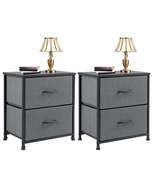 FCJ Dresser Chest of Drawers with Stainless Steel Metal Frame MDF Wood T... - $46.37 CAD+
