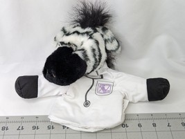 Zebra Doctor Hand Puppet Plush Pharma Drug Rep Sasco Inc Stuffed Animal Toy - $9.95