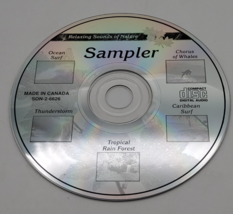 RELAXED SOUND OF NATURE ~ Sampler ~ PC CD-ROM ~Ambient Audio Wellness Tool - $4.94