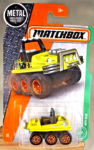 2016 Matchbox 121/125 Explorers ATV 6x6 Yellow w/Orange Ringed Flower Spoke Whls - £6.45 GBP