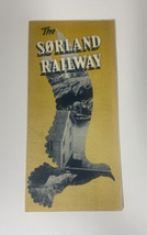 The Sørland Railway Norwegian State Railways NSB Travel Brochure Map - $322.61 MXN